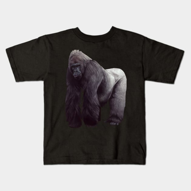 Gorilla Kids T-Shirt by Atarial